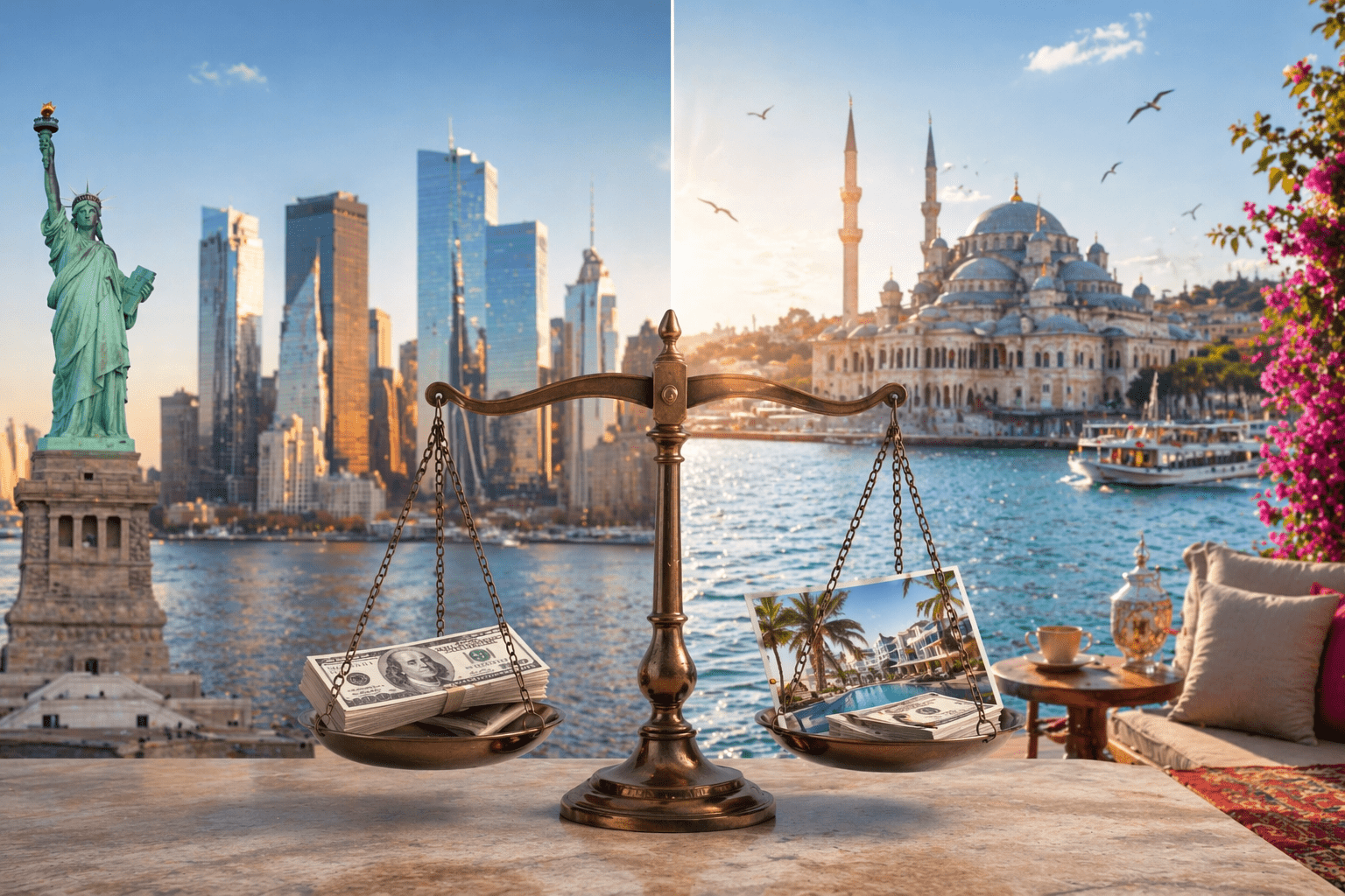 comparison between USA and Turkey
