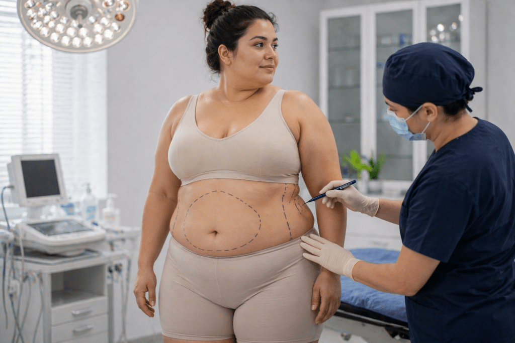 high bmi plus size lipo 360 procedure