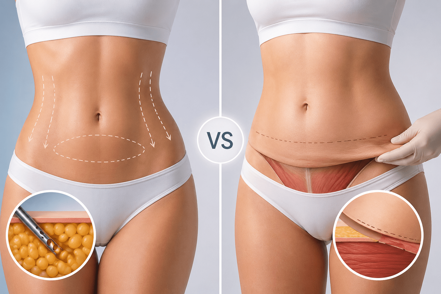 Lipo 360 vs Tummy Tuck: Proven Results, Hidden Differences & Best Choice