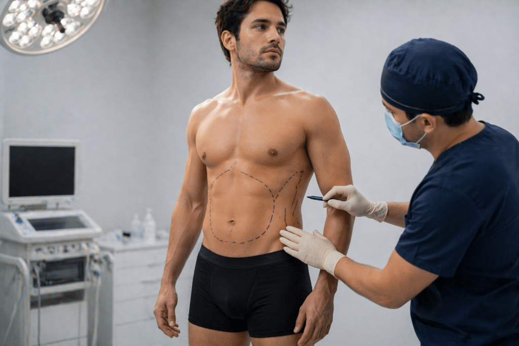 male lipo 360 procedure