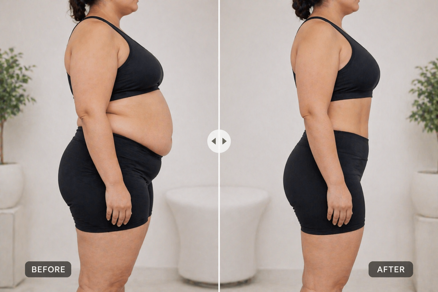 plus size lipo 360 before and after results