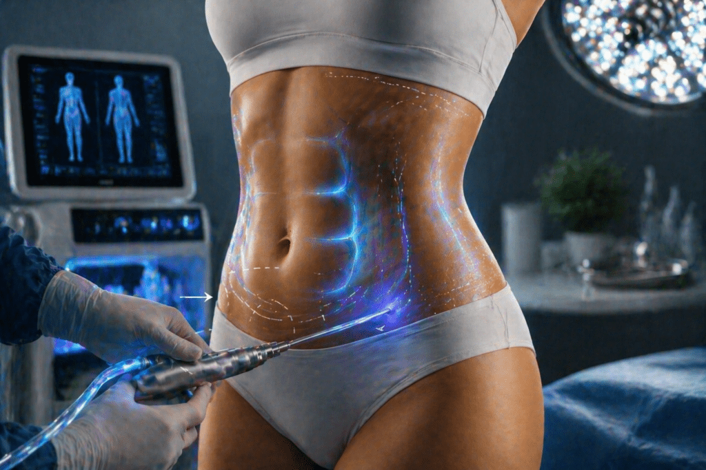 vaser and hd lipo 360 procedure