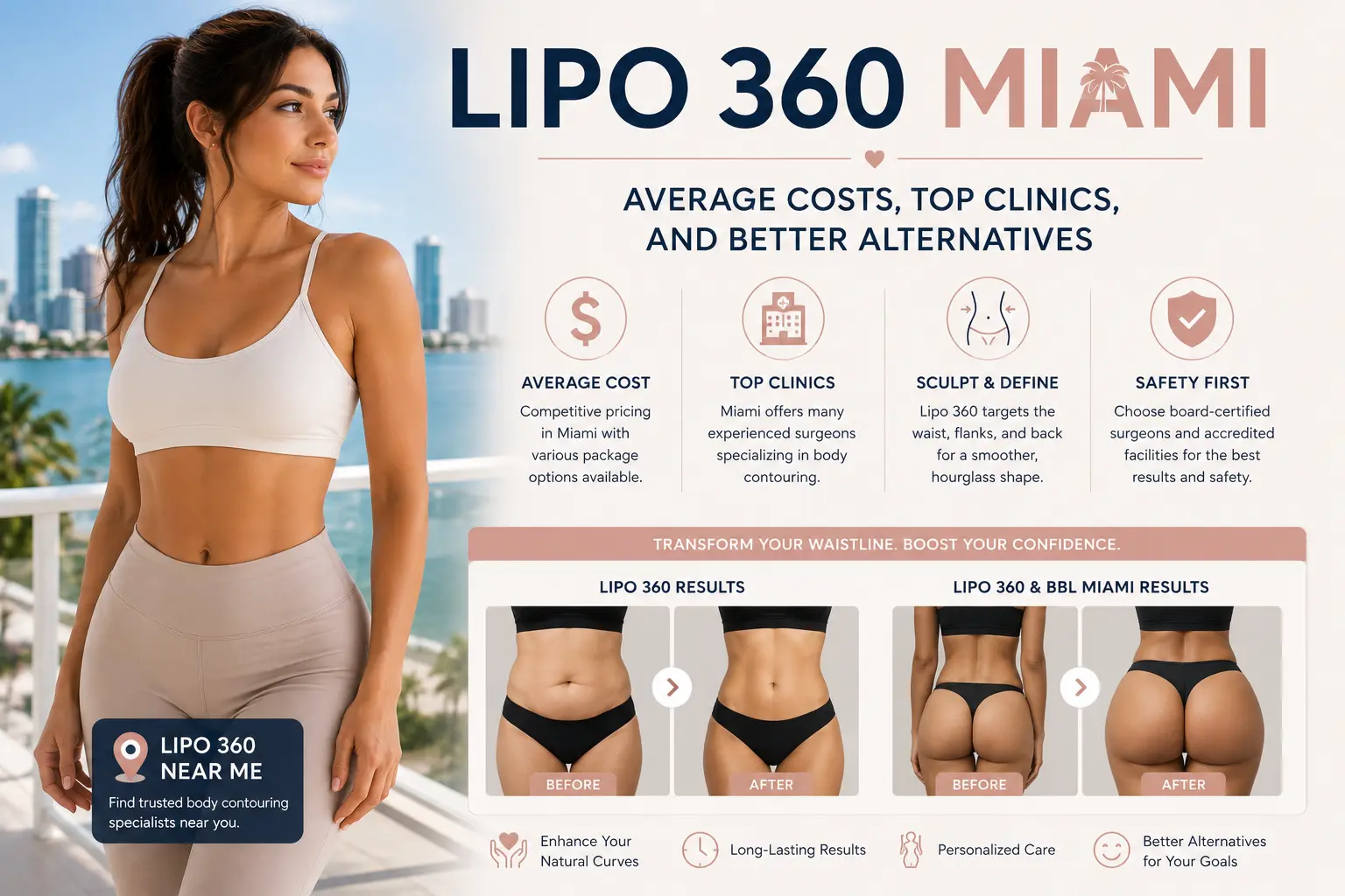 Lipo 360 Miami: Average Costs, Top Clinics, and Better Alternatives
