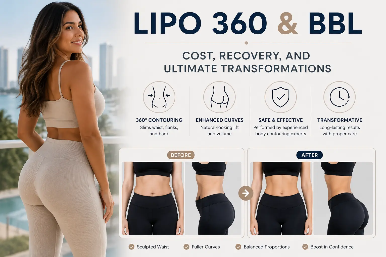 Lipo 360 and BBL: Cost, Recovery, and Ultimate Transformations